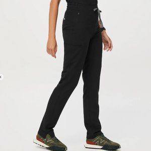 FIGs women's Black Evans - Tall Skinny Scrub Pants - M - Tall / Black